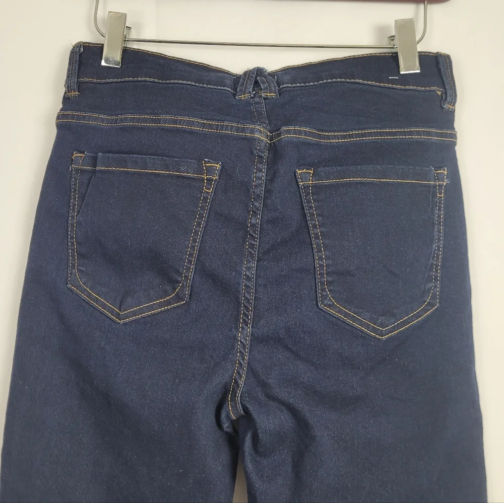 Angels Forever Young Ever Luxe Deep Cuff Straight Ankle Jeans Size 6/ 28 - Picture 8 of 15